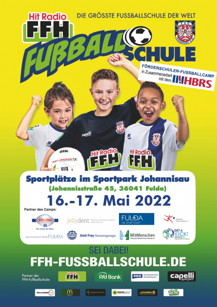 FFH Fussballcamp Plakat